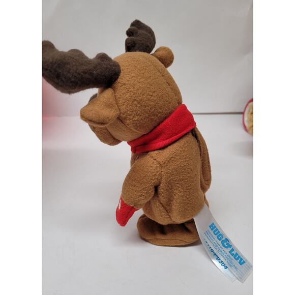 Musical Hug And Luv Running Reindeer - Picture 3 of 10